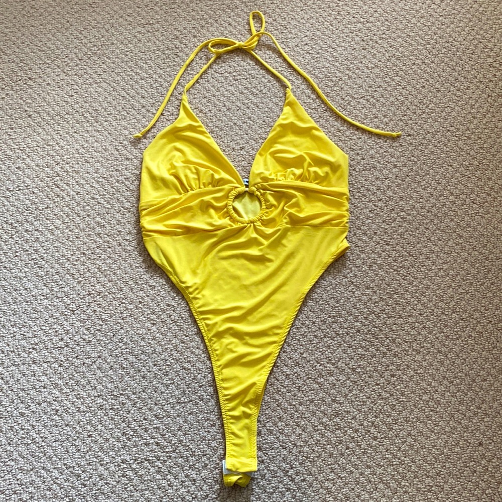 Yellow Bodysuit
